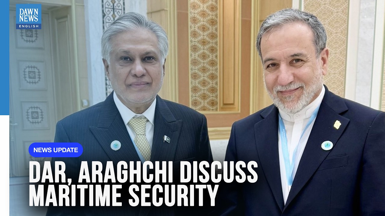 Pakistan, Iran Discuss Safe Shipping Amid Strait Tensions | Dawn News English