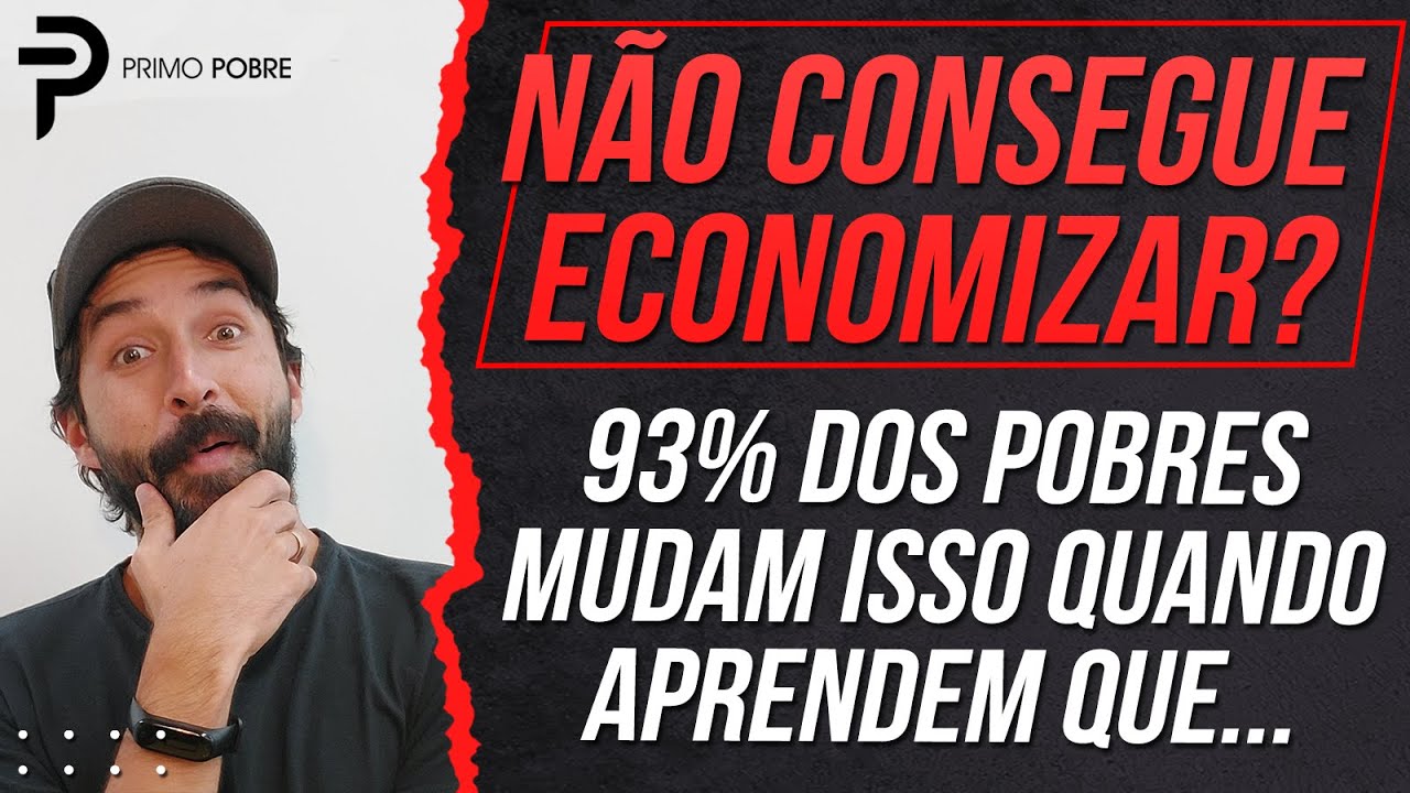 DICA para quem N&Atilde;O CONSEGUE ECONOMIZAR - Com essa dica, QUALQUER POBRE consegue ECONOMIZAR e POUPAR!