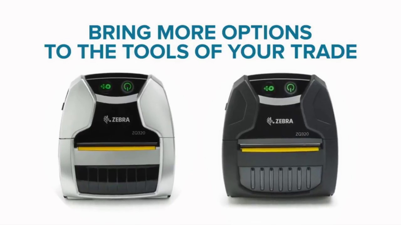 Zebra ZQ320 Mobile Label Printer Barcodes.com.au