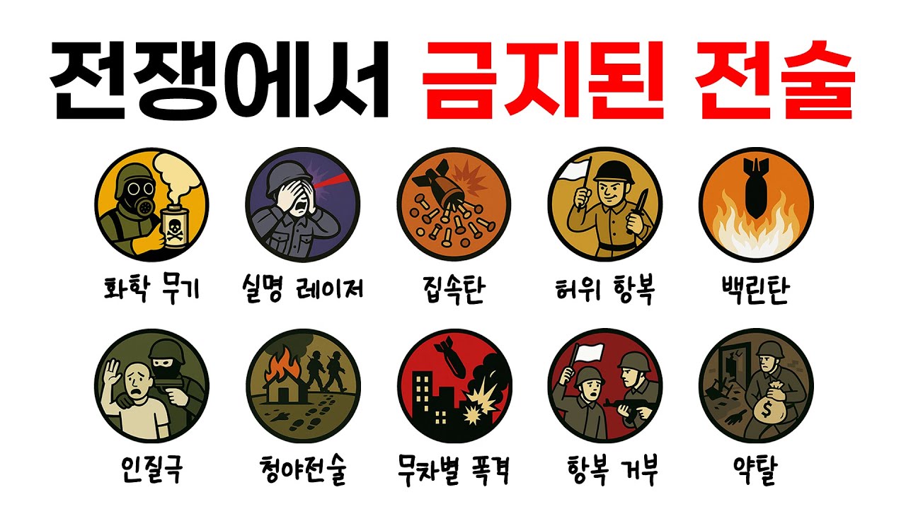 전쟁에서 '금지된 전술'