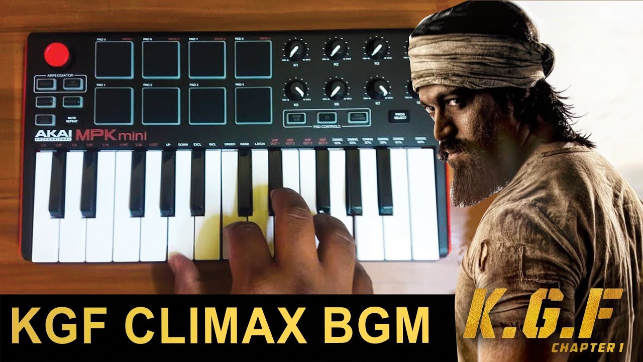 KGF Climax Fight Mass Bgm | Cover By Raj Bharath | #Yash #Ravi Basur