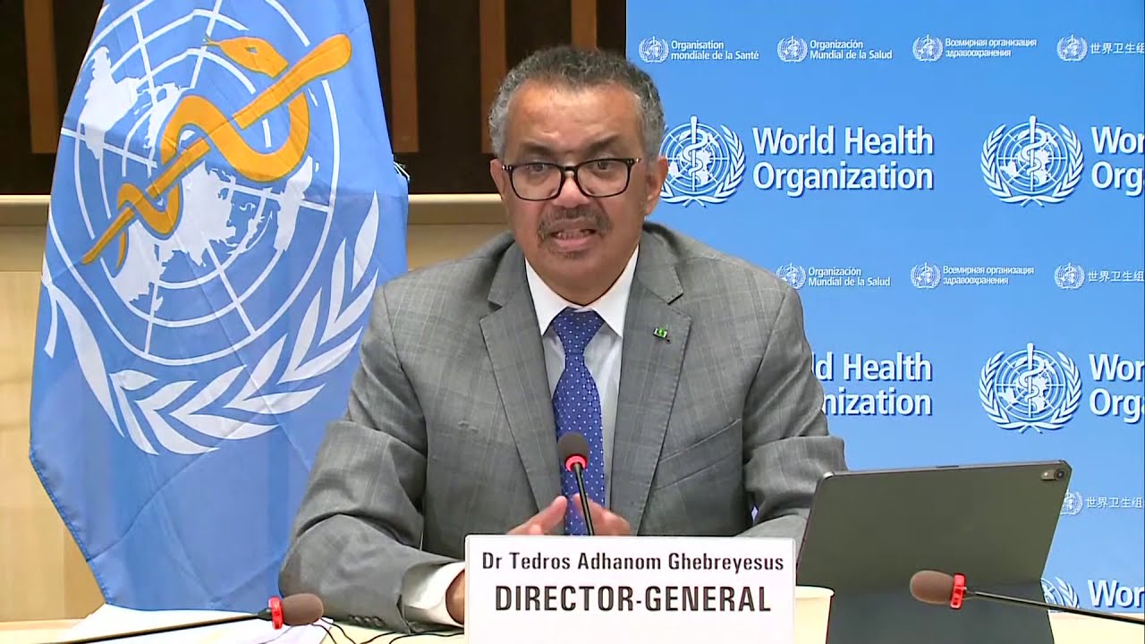 LIVE: The WHO gives a COVID-19 update after a record one-day rise in global cases