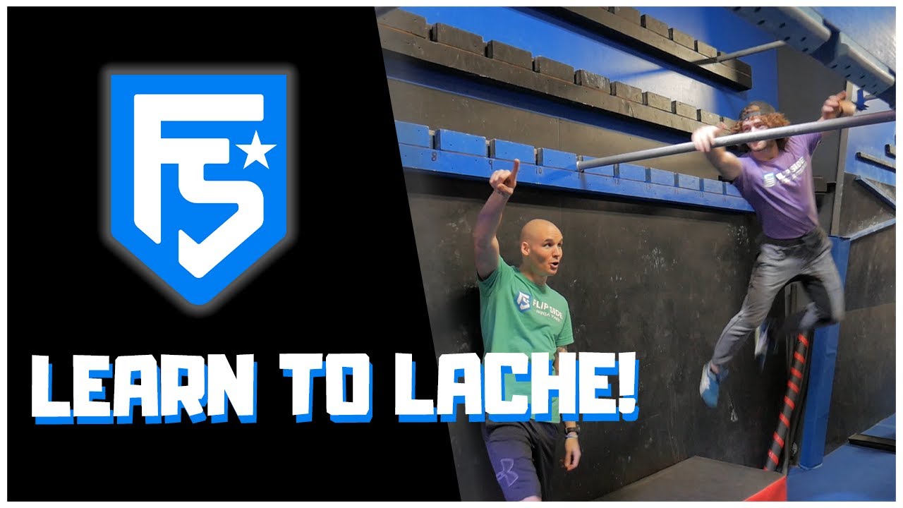 How to Lache - Improve Your Ninja Warrior Skills! | Flip Side Ninja Park
