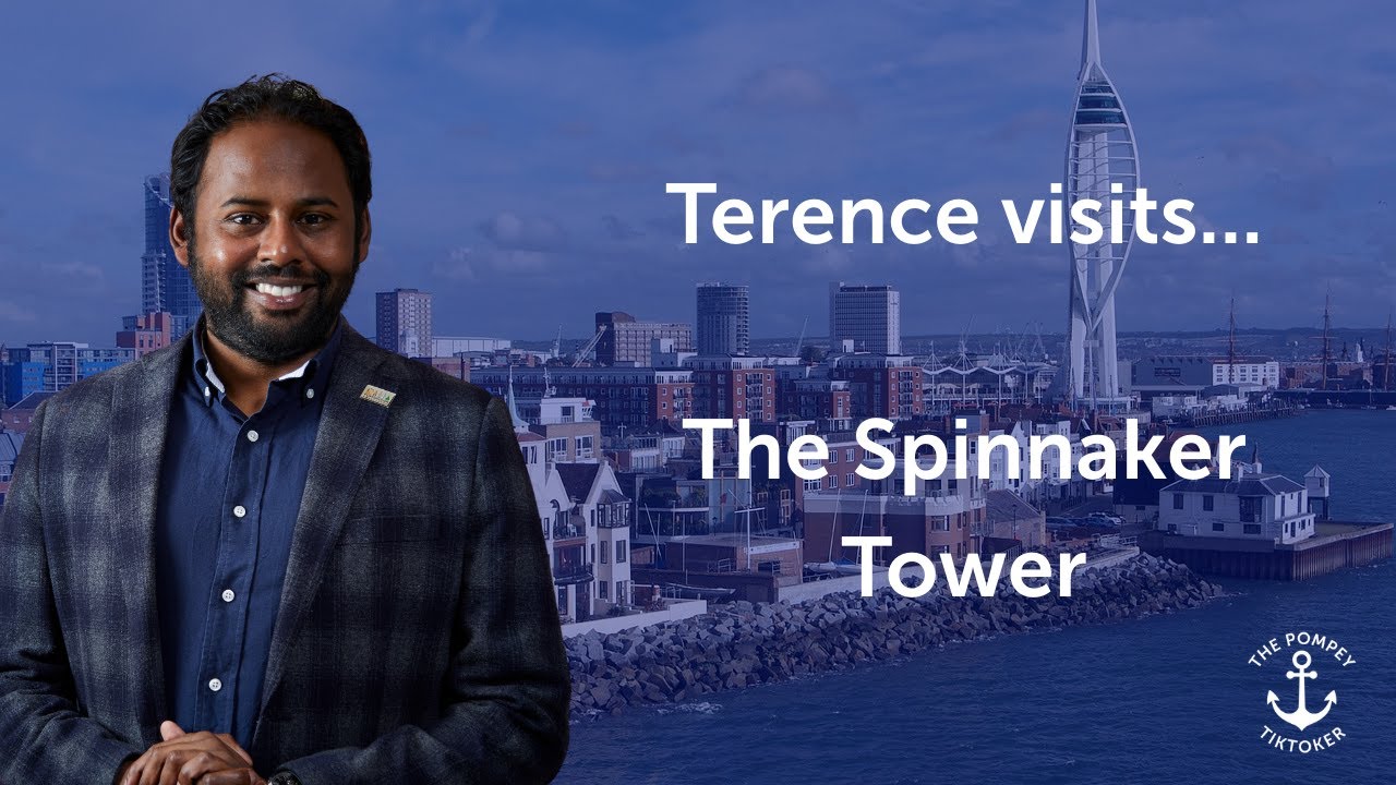 Terence Visits..Spinnaker Tower