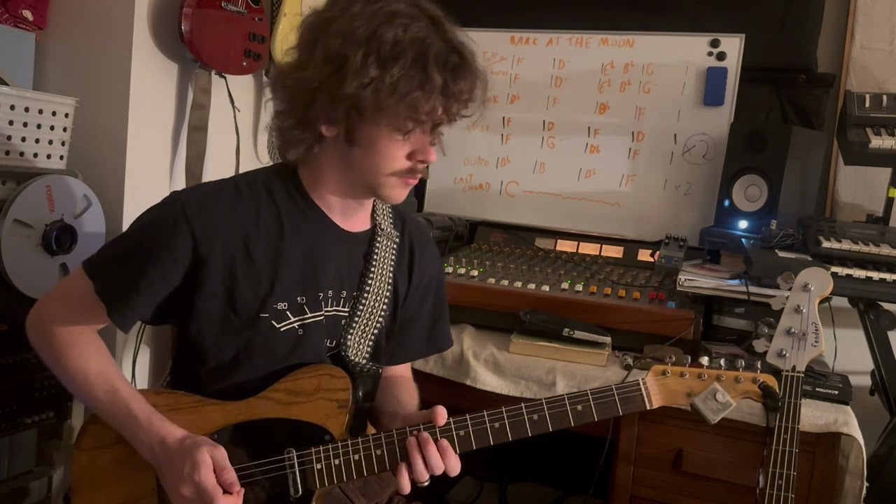 Bark at the Moon MJ Lenderman Lead guitar discussion