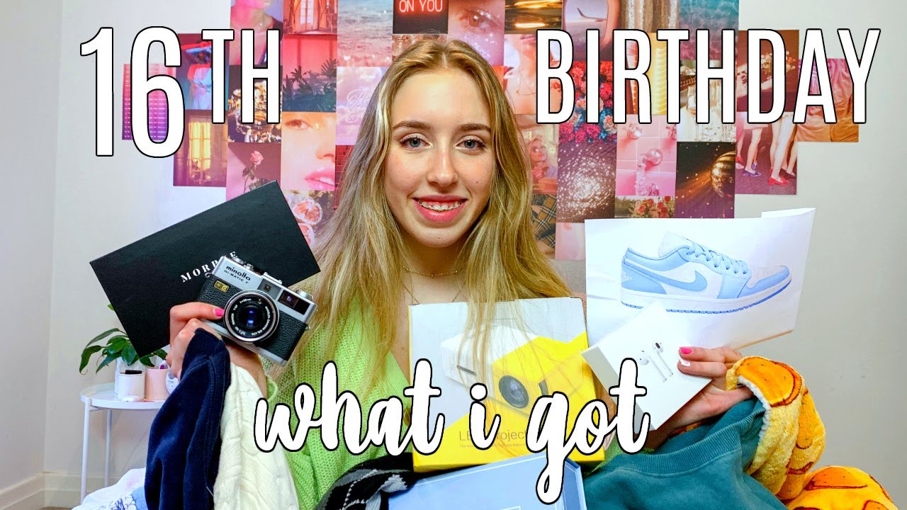 16th Birthday Haul - What I got for my birthday!