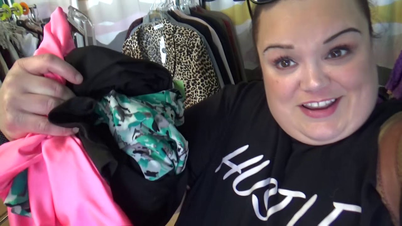Plus Size Thrifting Online and Off