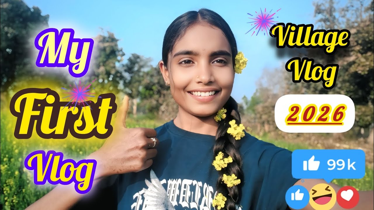 ✨My first vlog 2026 || Welcome to my first Vlog 😊#viral @PushpaVibes30 