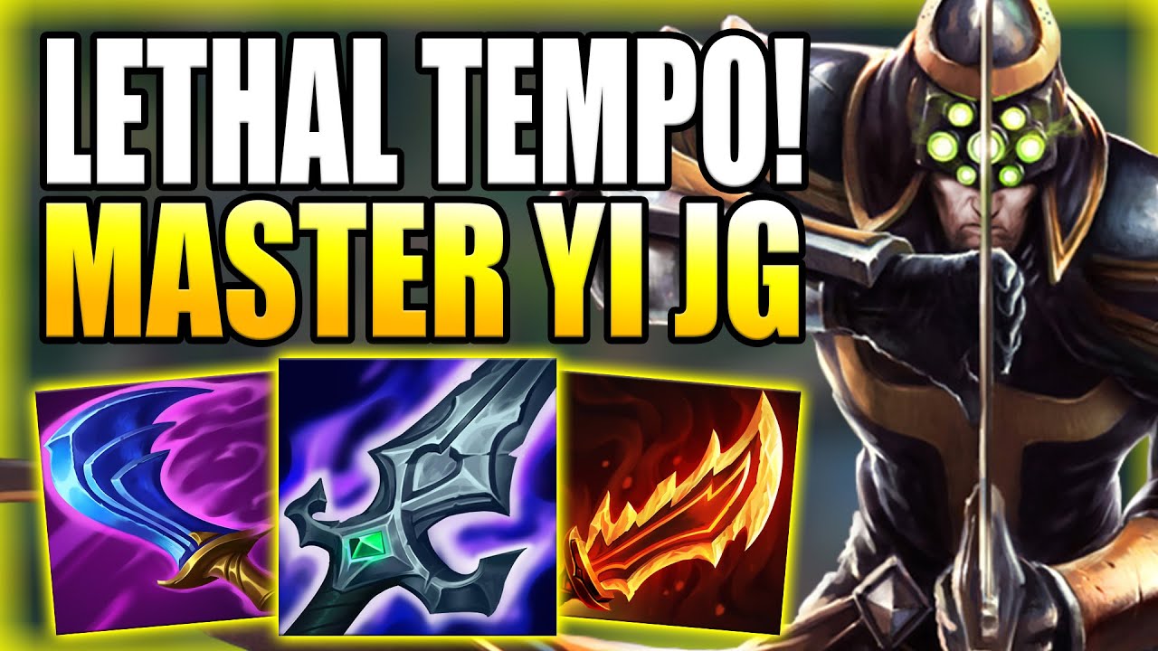 RIOT BROUGHT BACK LETHAL TEMPO & MASTER YI JUNGLE IS IN BUSINESS! - Gameplay Guide League of Legends