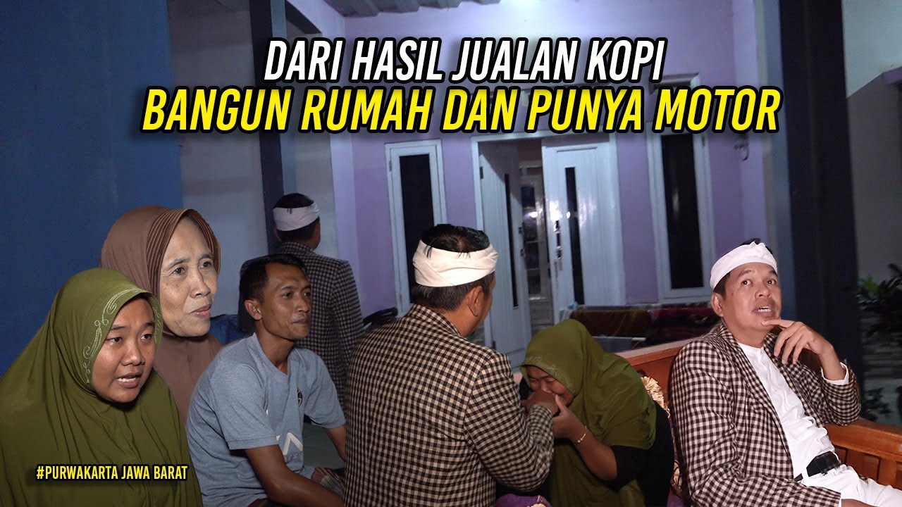 HASIL JUALAN KOPI GURU HONORER MAMPU BANGUN RUMAH PERMANEN DAN MILIKI SEPEDA MOTOR