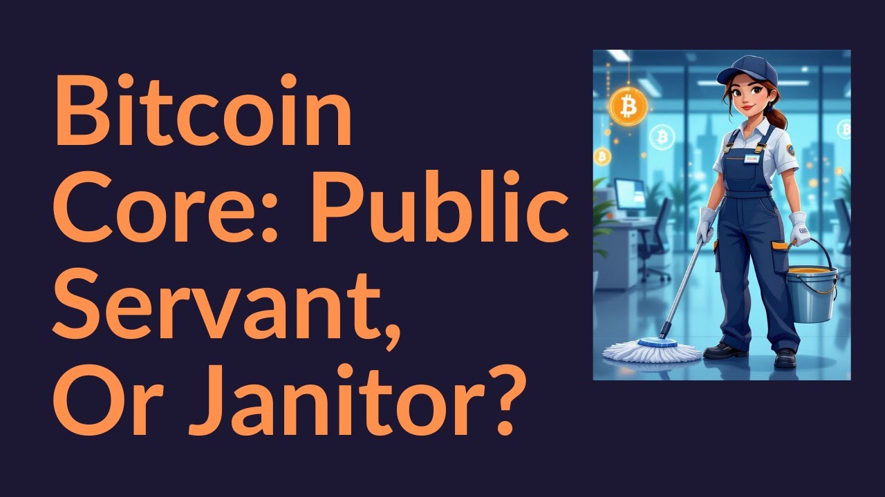 Bitcoin Core Maintainers: Public Servants, or Janitors?