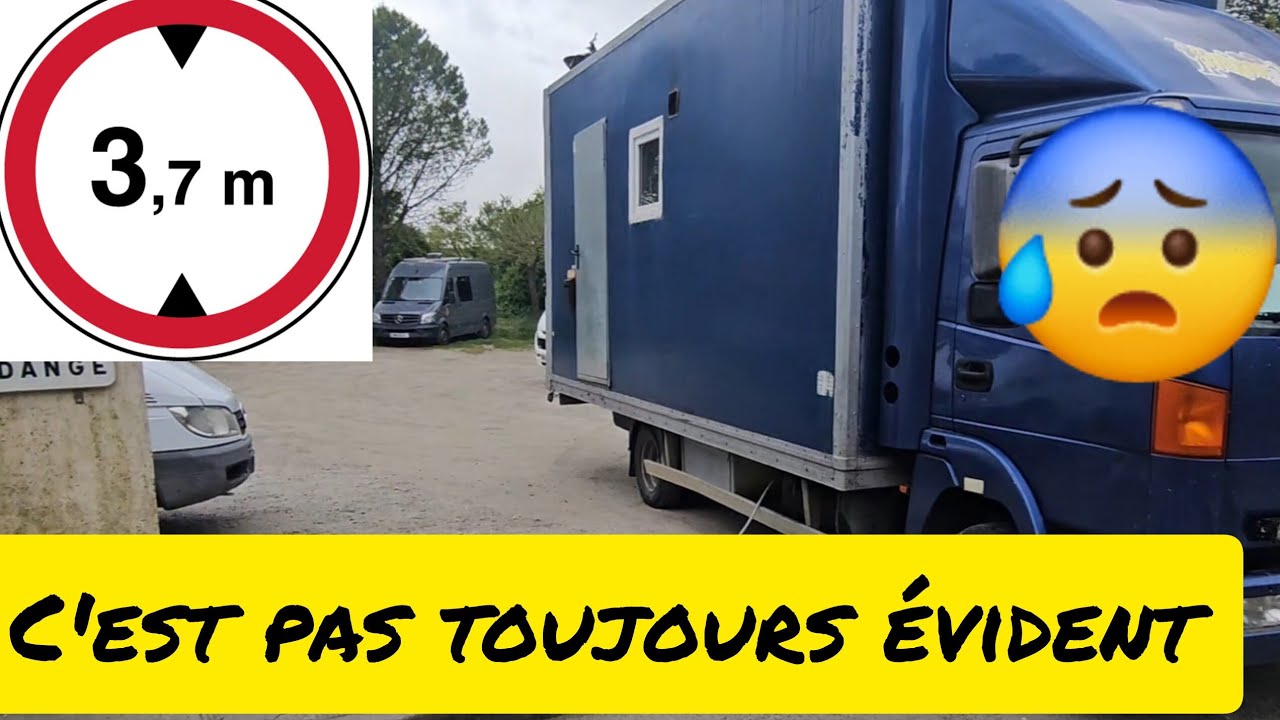 VIVRE SUR LA ROUTE CE N'EST PAS DE TOUT REPOS !!