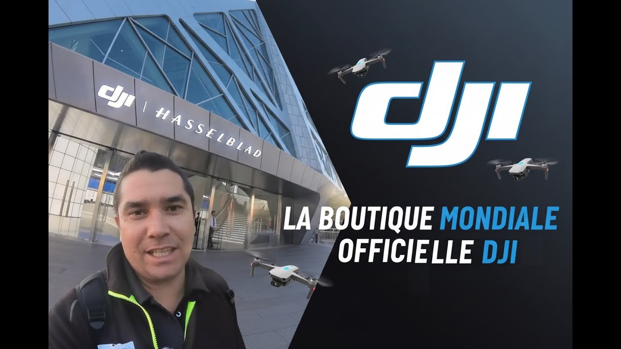 Visite exclusive de la boutique DJI Flag Ship Store