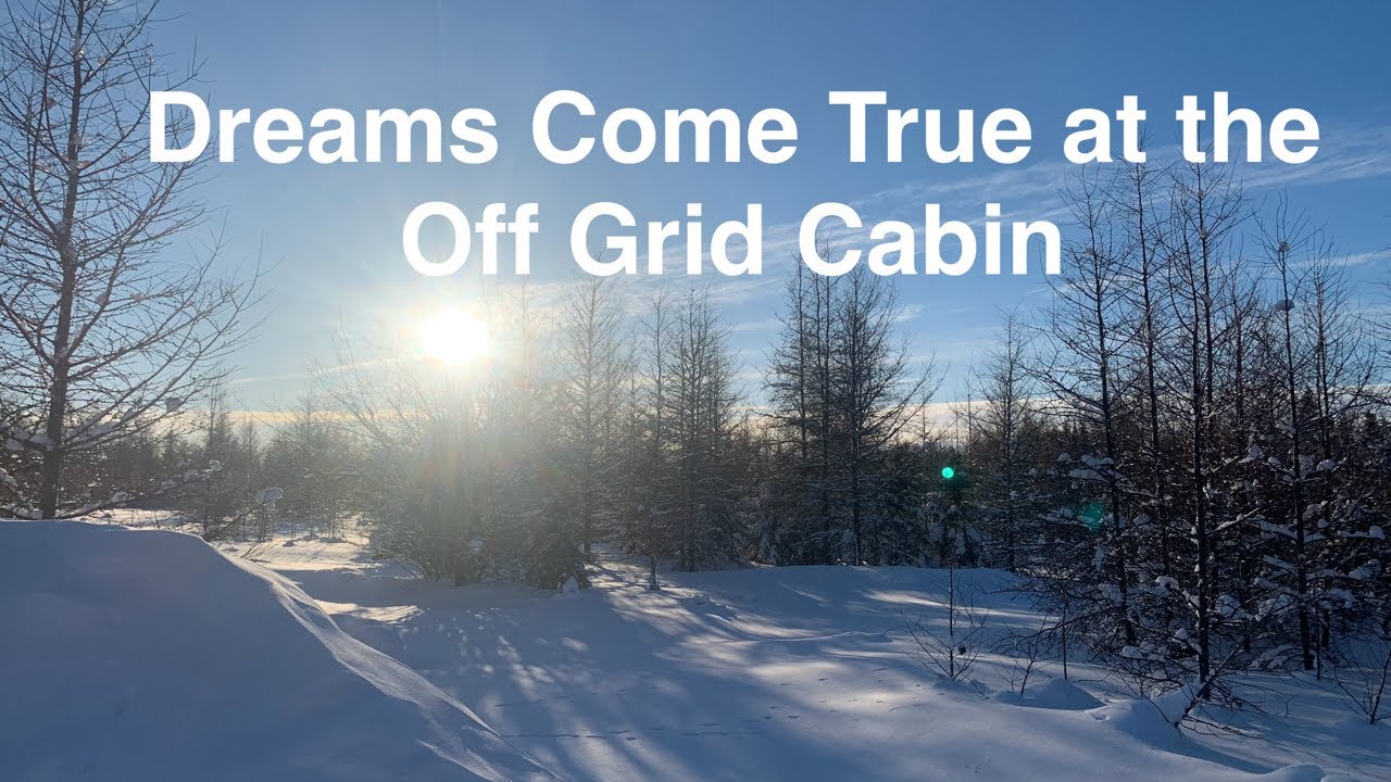 Our Dreams are Now Reality at the Homestead in our Off Grid Cabin & Saved by Bluetti Elite 200 V2