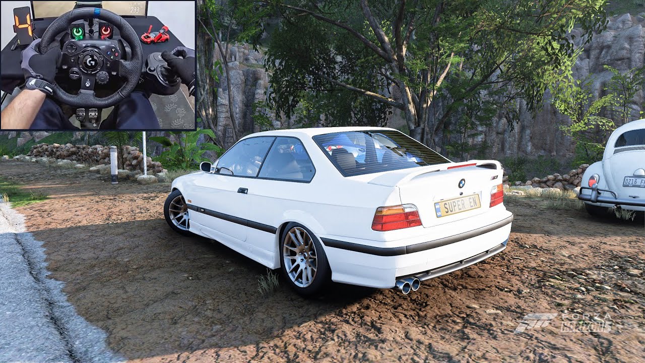 BMW E36 M3 750HP - Forza Horizon 5 | Logitech G923 Steering Wheel