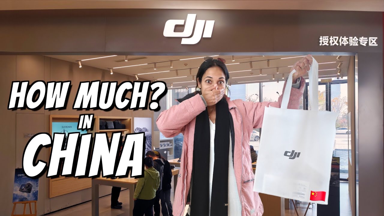 Внутри магазина DJI в Китае 🇨🇳 | Реальные цены на дроны, камеры и микрофоны (2026)