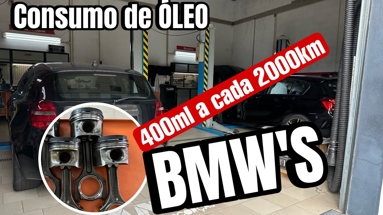 BMW Consumo de ÓLEO... 400ml a cada 2000Km