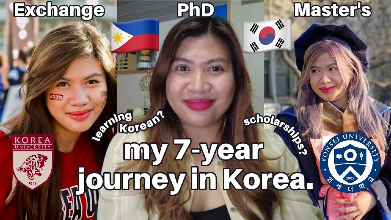 Study Abroad in Korea: My 7-Year Journey from Exchange to PhD | Philippines 🇵🇭 to Korea 🇰🇷