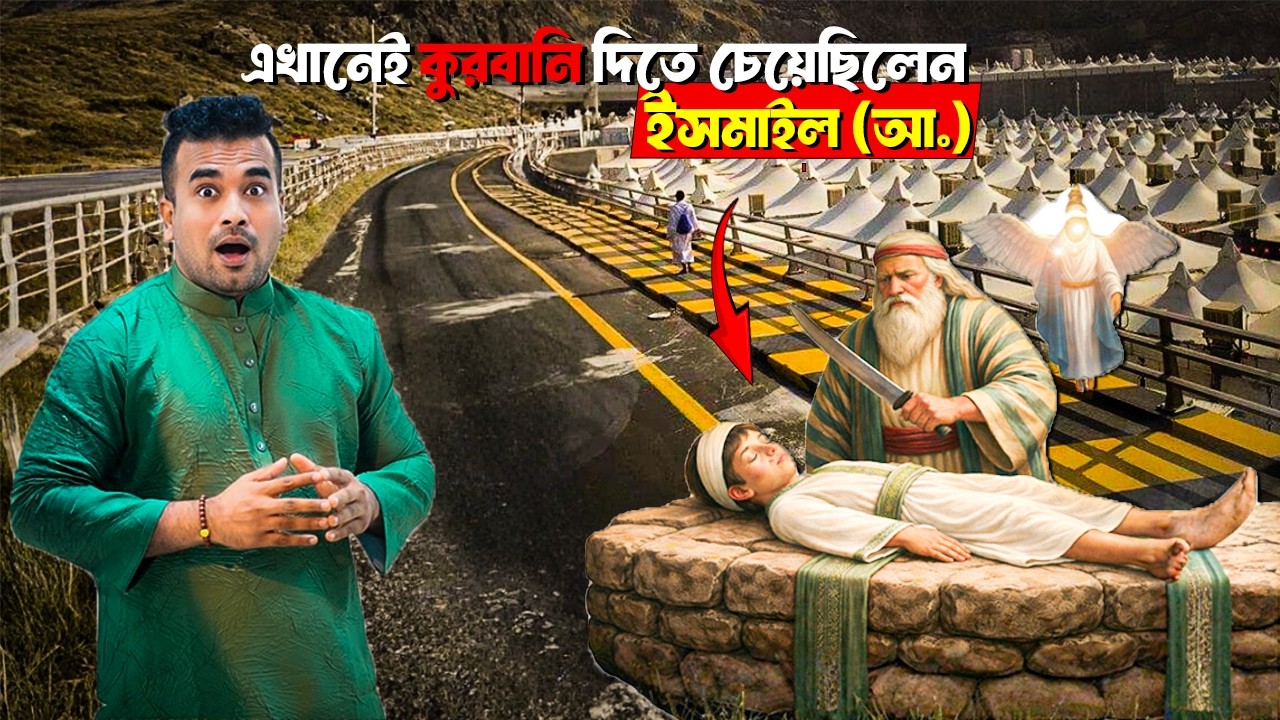 যেখানে হযরত ইব্রাহিম (আ.) কুরবানি দিতে চেয়েছিলেন ইসমাইল (আ.) কে 🕋 Mina Saudi Arabia Vlog