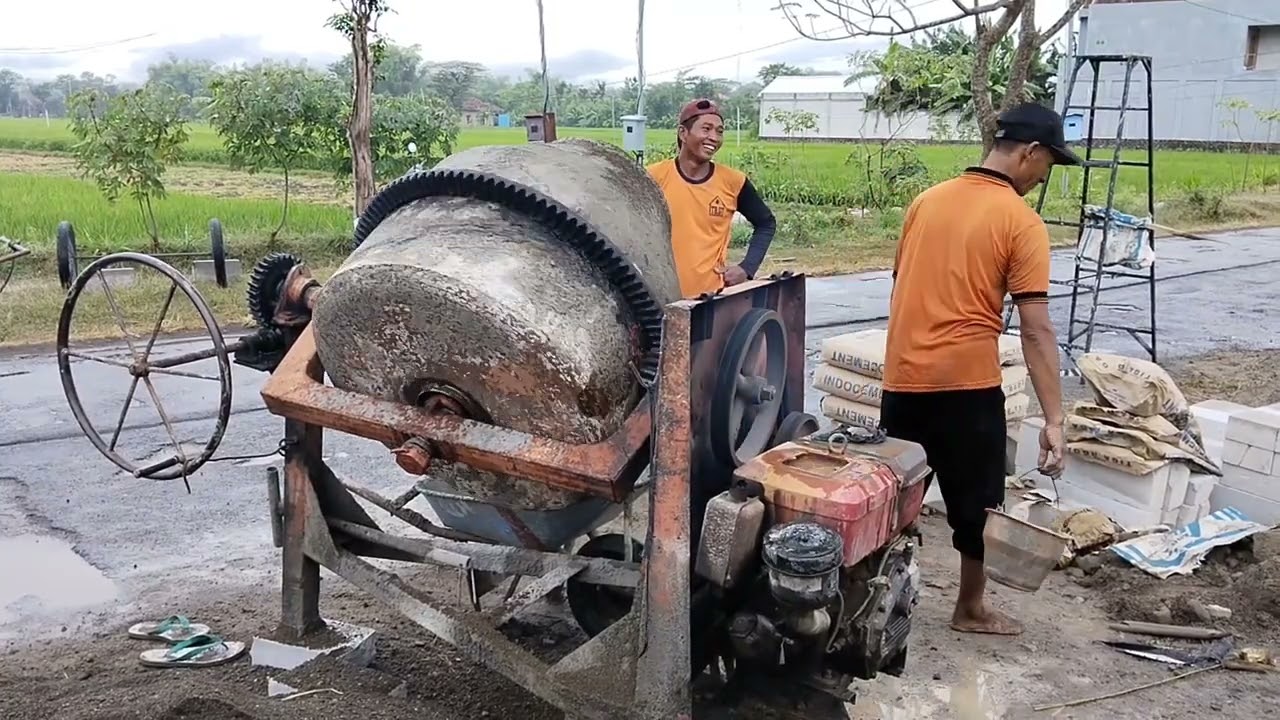 beton mixer molen work today is friday July 7,2023