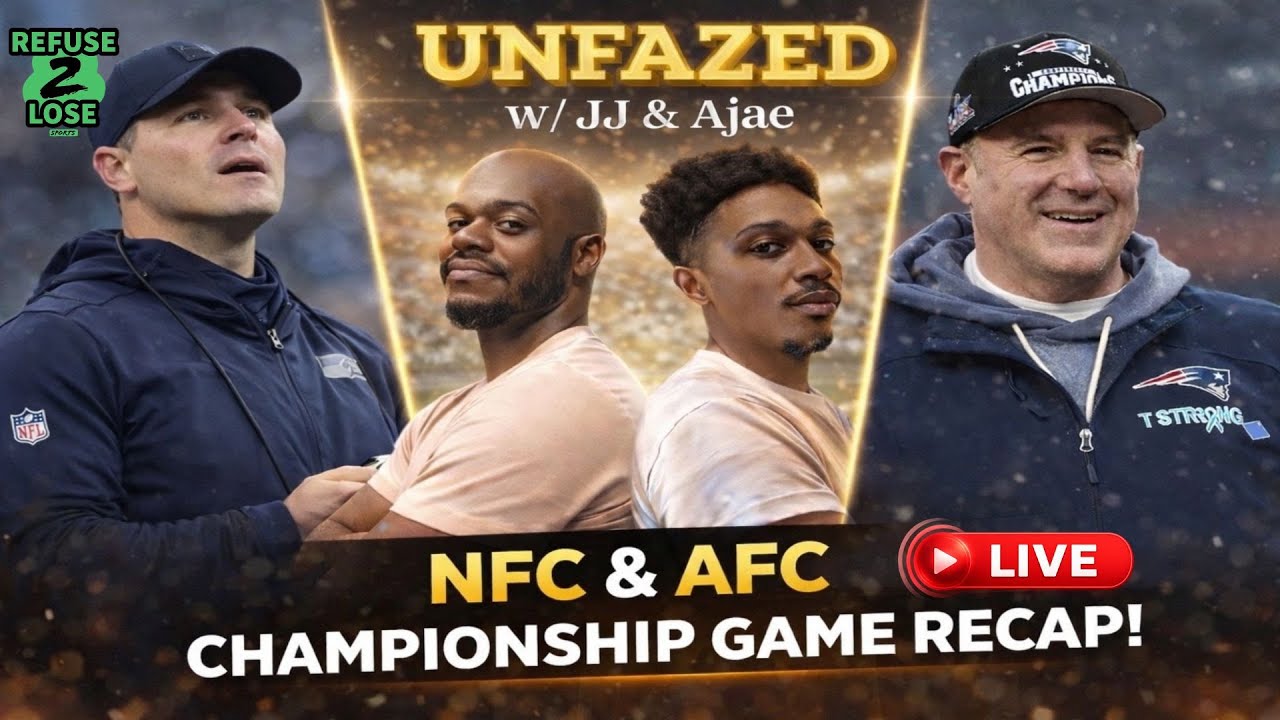 NFC & AFC Championship Recap + Best Coaching Hires | Unfazed w/ JJ & Ajae 📱