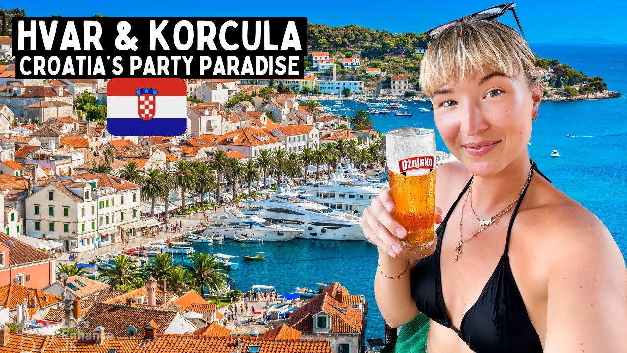 Наши любимые острова в ХОРВАТИИ 🇭🇷 Хвар и Корчула (главная столица вечеринок)