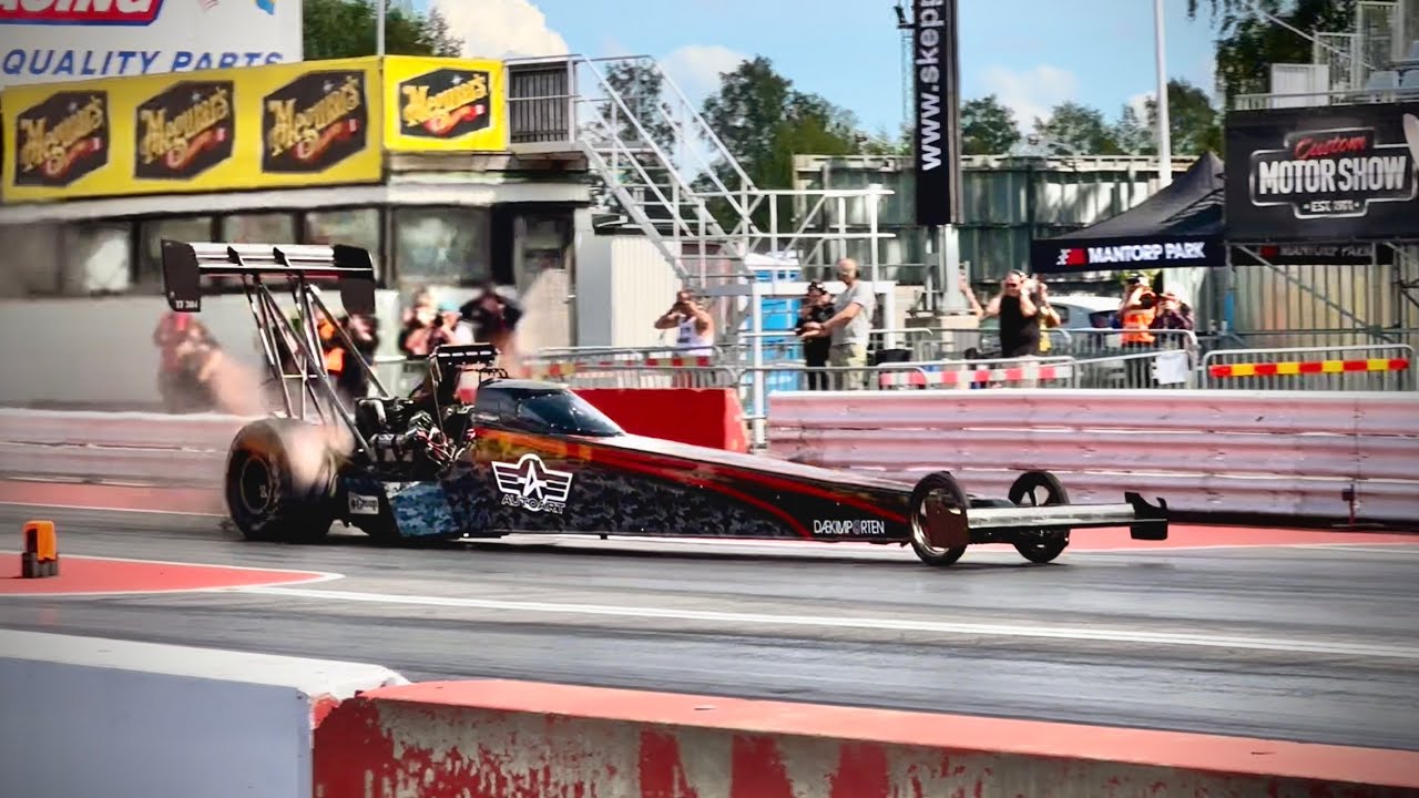 Teddy Larsson, Top Fuel Licensing, Mantorp Park, Sweden 2024