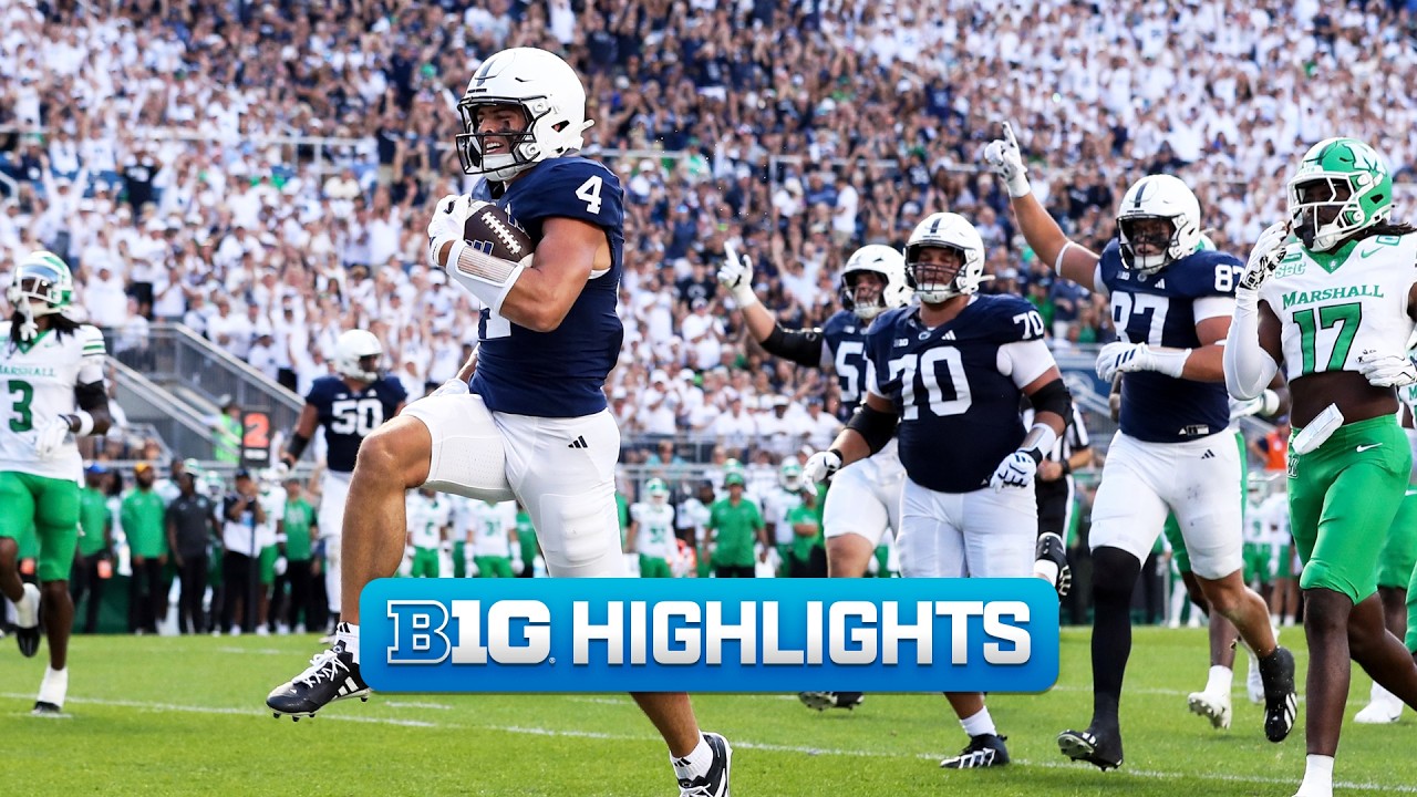 Marshall vs. Penn State | Highlights | Big Ten Football | 09/05/26