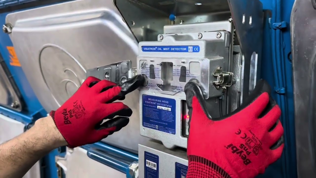 Oil Mist Detector Control and Alarm Testing Procedures (Schaller Visatron VN115/87 plus)