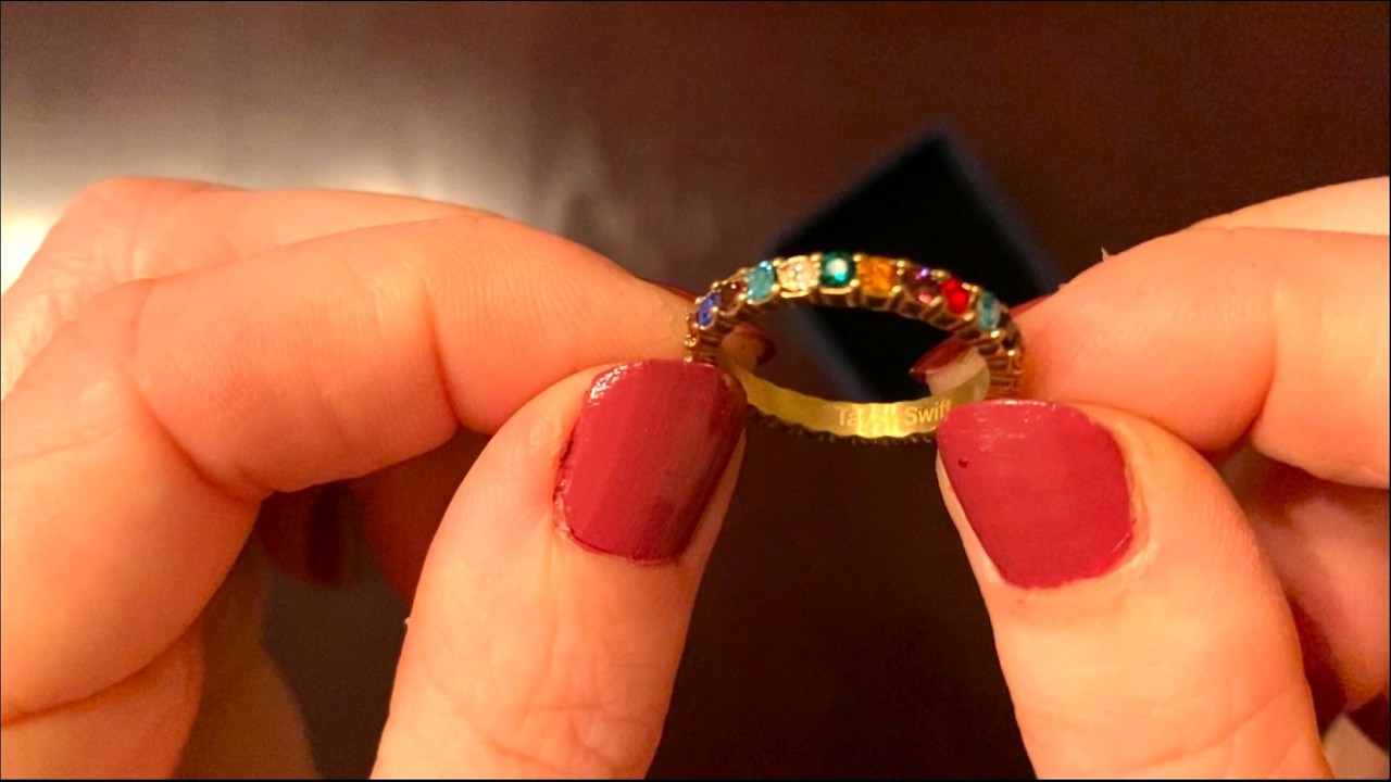 Unboxing Taylor Swift Bejeweled Ring