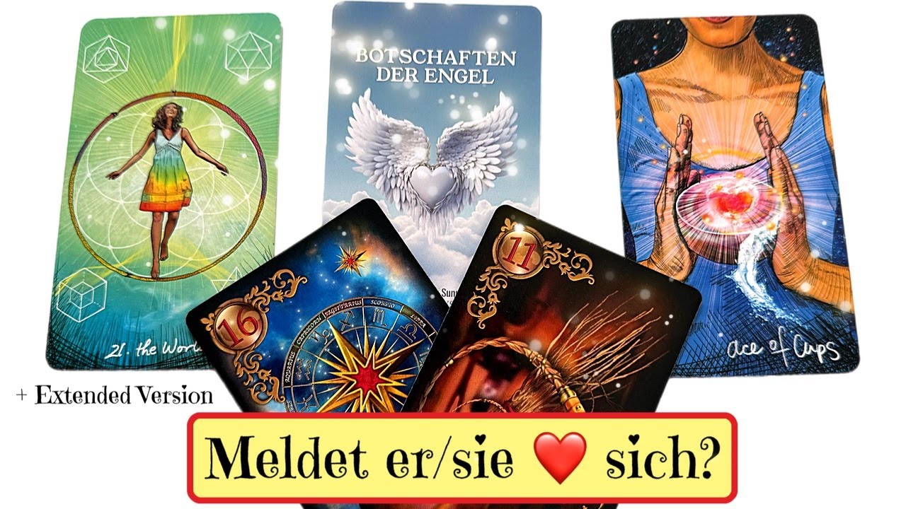 ❤️ KEIN KONTAKT? ❤️ Meldet er sich wieder? ❤️ Detaillierte  Tarot-Botschaft ❤️ 369 Orakel ❤️