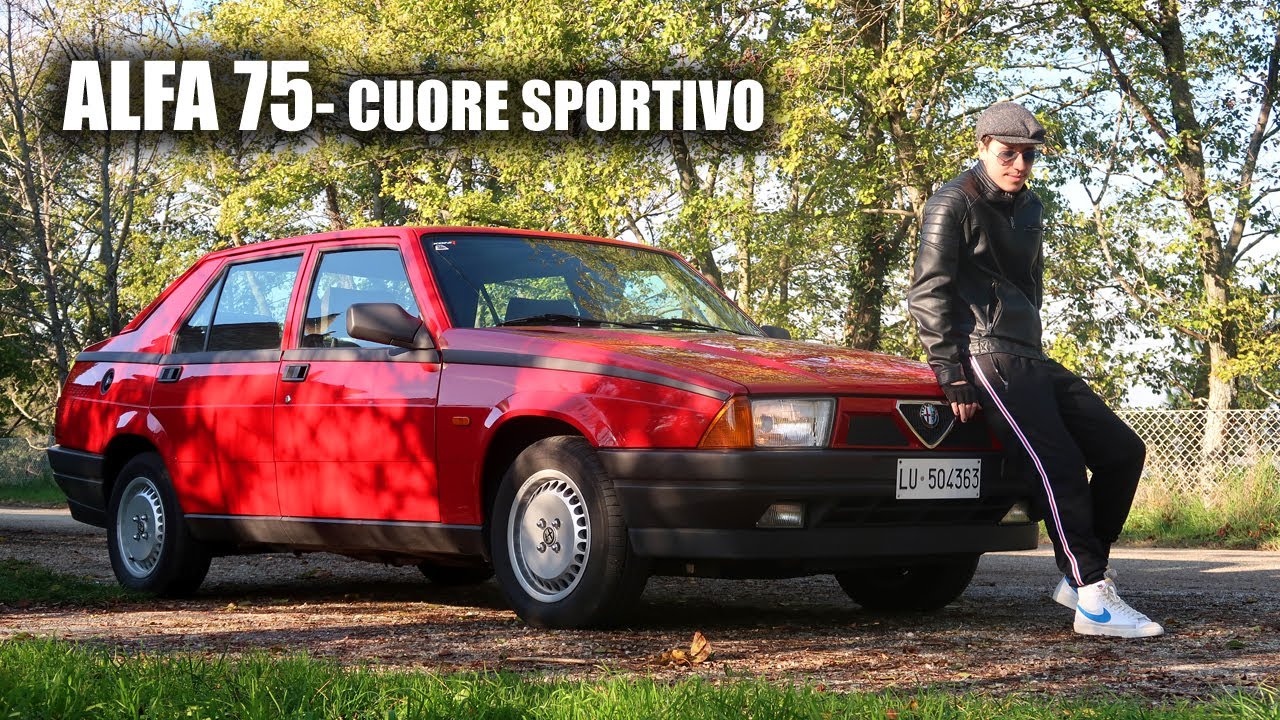 ALFA 75 1.6 IE- Guida, novit&agrave;, luci interne e lavori svolti! #alfaserie