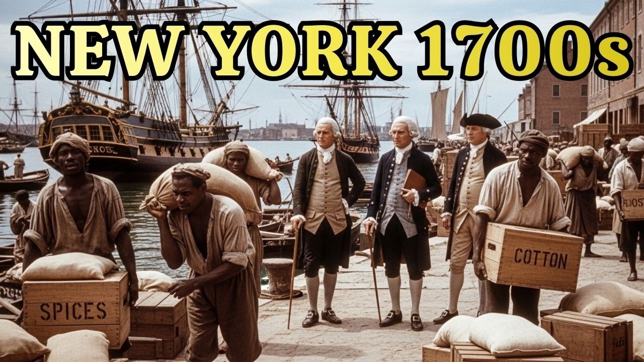 What Was Daily Life Really Like in New York 1700s ? Ai Reconstruction