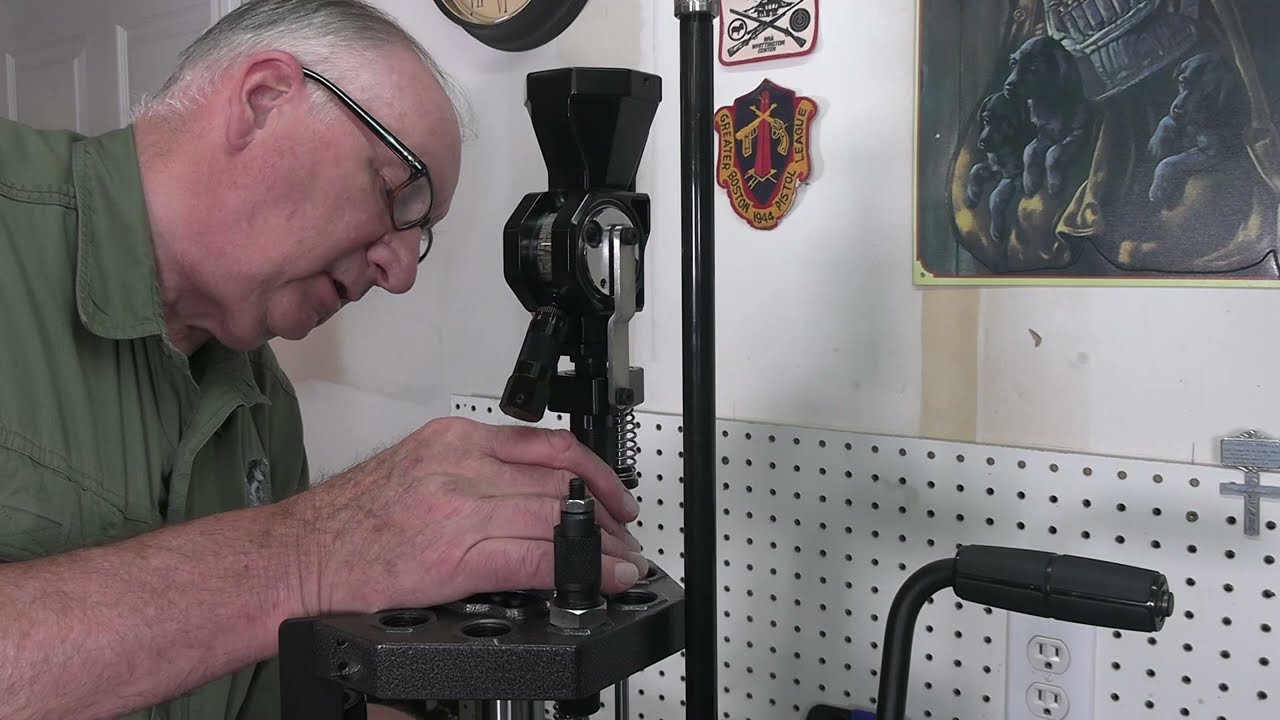 Frankford Arsenal X-10 Progressive Press ~ #4 Powder Measure Setup