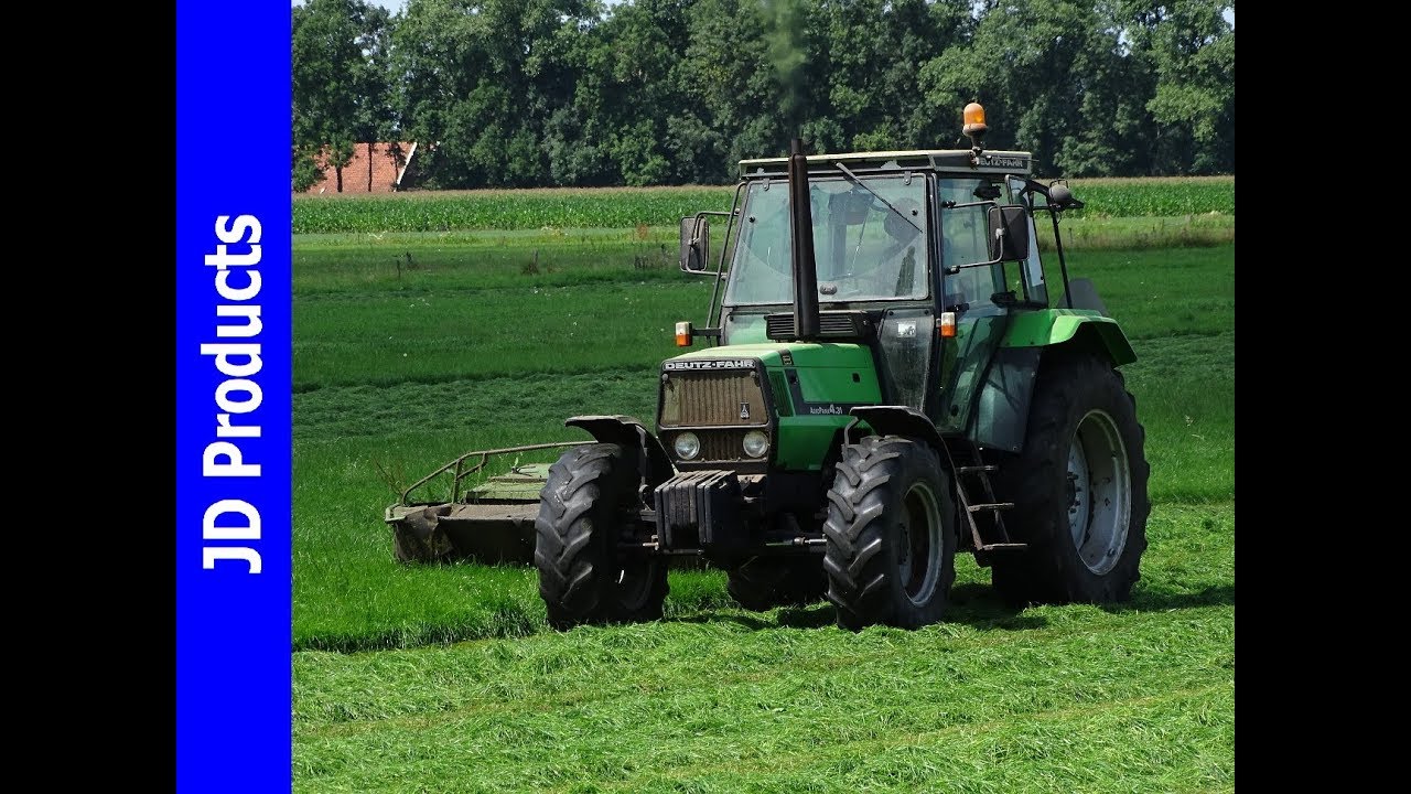 Deutz-Fahr AgroPrima 4.31/Gras maaien/Mowing grass/Gras mähen/Dalfsen/2017