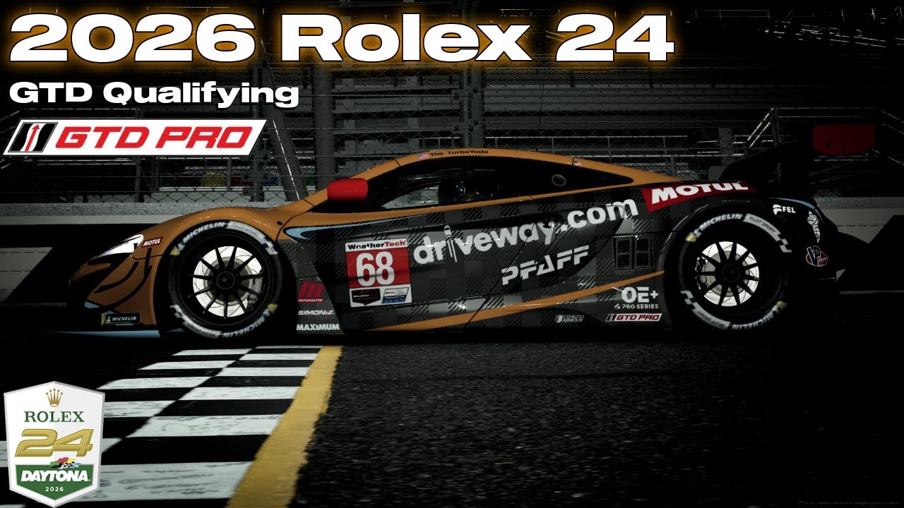 I WANNA GO FAST- Rolex 24 at Daytona GTD Qualifying-Gran Turismo 7