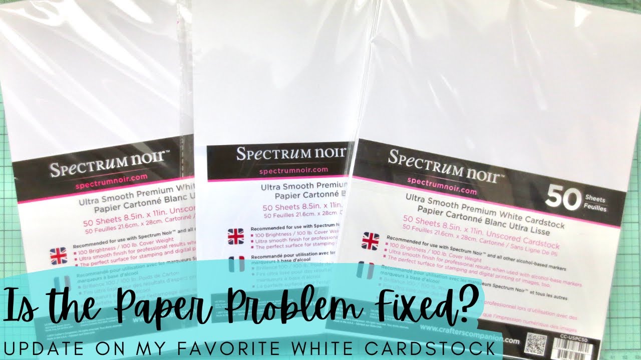 Is the Paper Problem Resolved?  An Update on My Favorite White Cardstock for Copic Coloring