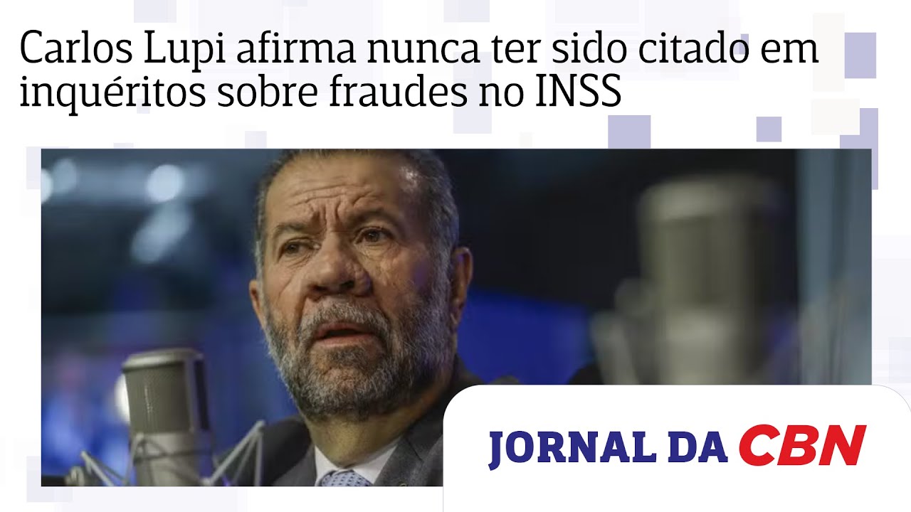 Carlos Lupi afirma nunca ter sido citado em inqu&eacute;ritos sobre fraudes no INSS