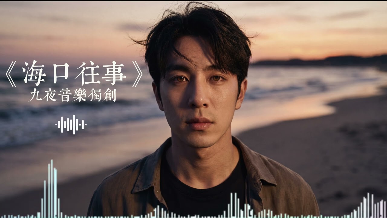 【深夜循環】海口往事｜海風如訴，我們都是在回憶裡失所的浪。#深夜情歌 #海口往事 #閩南語 #療癒系 #失戀 #催淚 #共鳴 #2026流行歌曲#男聲 #原創音樂 #台語歌 #九夜音樂