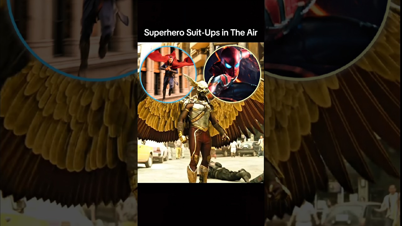 Superhero Suit-Ups in the Air — EPIC Mid-Flight Transformations ✈️⚡ 