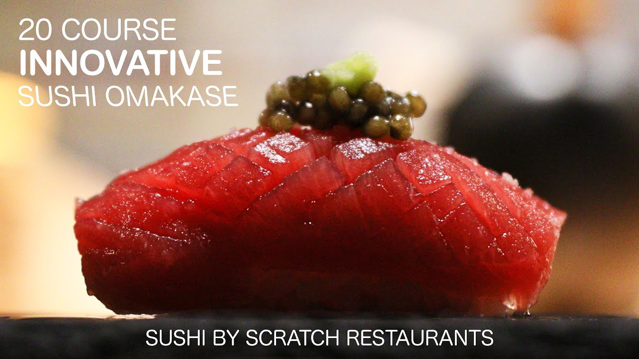 $185 Best Modern Sushi Omakase Completely Changed My Mind!  ─ Sushi By Scratch Restaurants