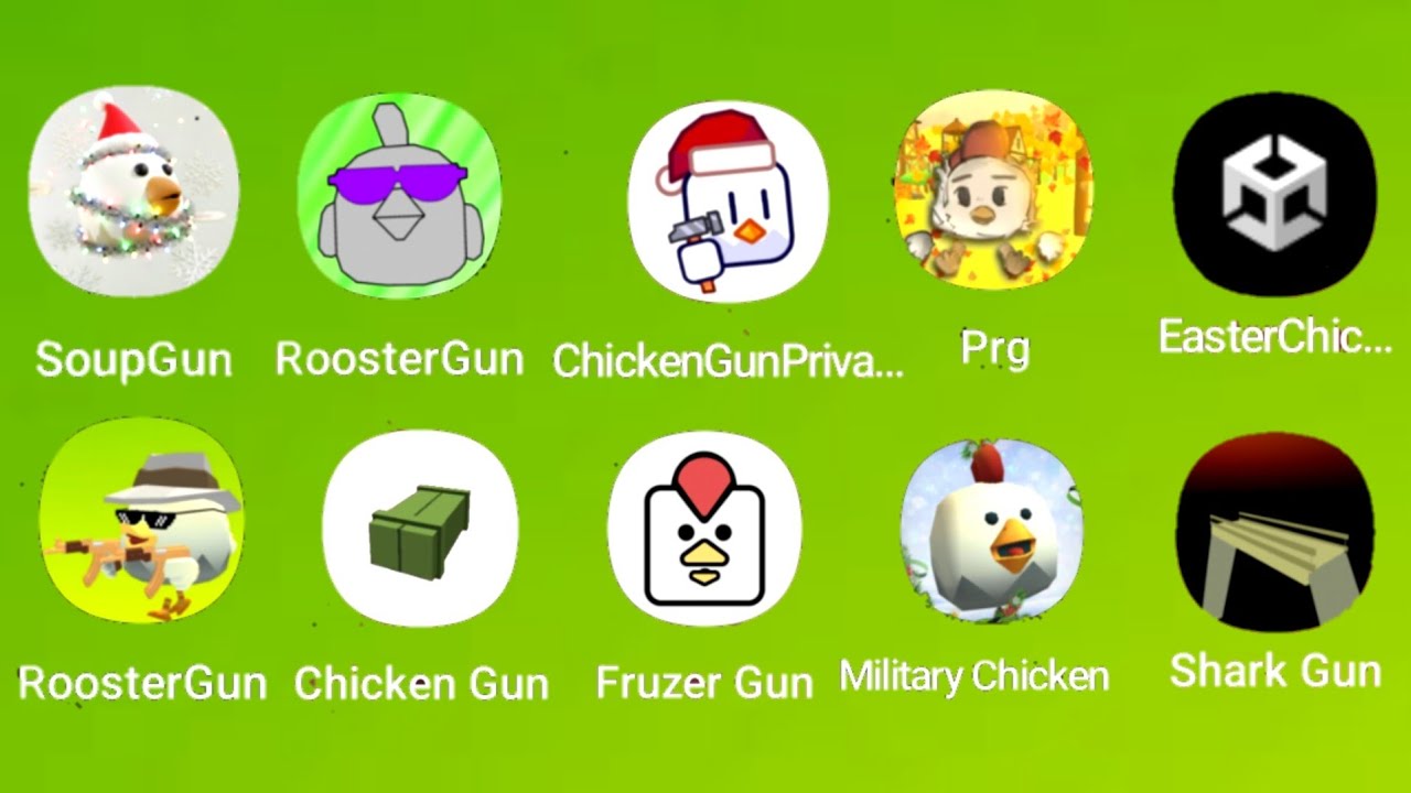 😍 Every *SECRET* Of These *FAN MADE* Chicken Gun | Chicken gun all Secrets 5.1.02