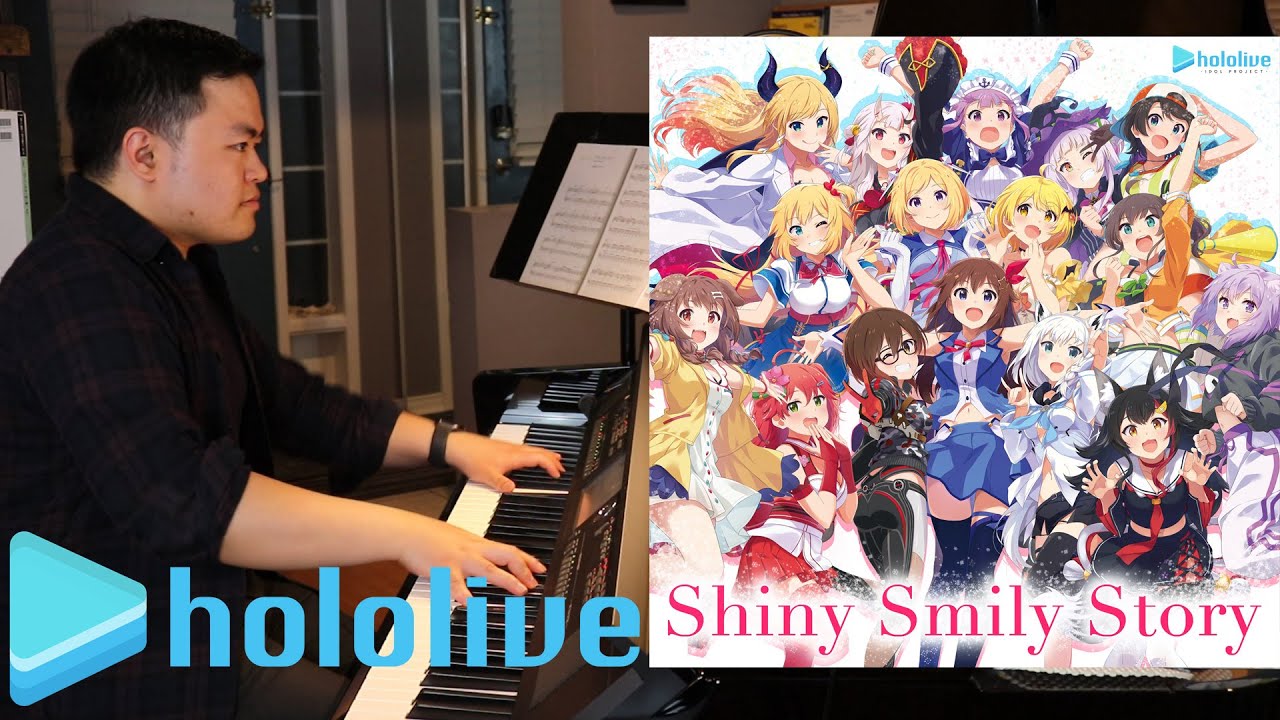 「Shiny Smily Story」hololive Song Collection 【ホロライブピアノ・ソロ】Piano Solo Official Sheet Music