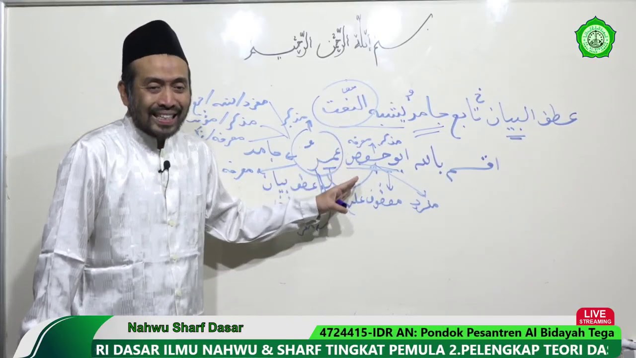 #67 NAHWU SHOROF DASAR METODE AL BIDAYAH - BAB TAWABI' ATHAF BAYAN