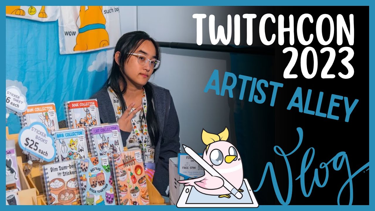 San Diego Was Better ♥ TwitchCon 2023 Artist Alley || EmiiCreations