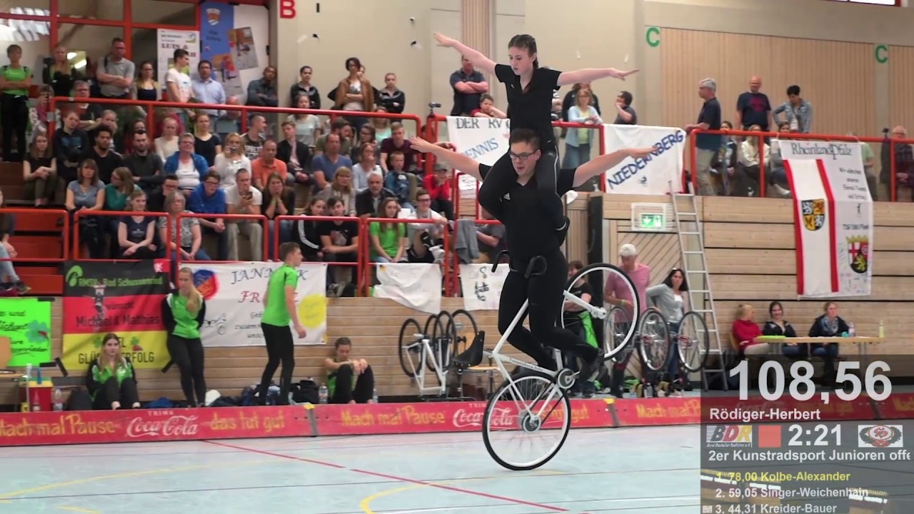 Rödiger-Herbert - Deutsche Juniorenmeisterschaft 2017 in Rimpar | Kunstrad