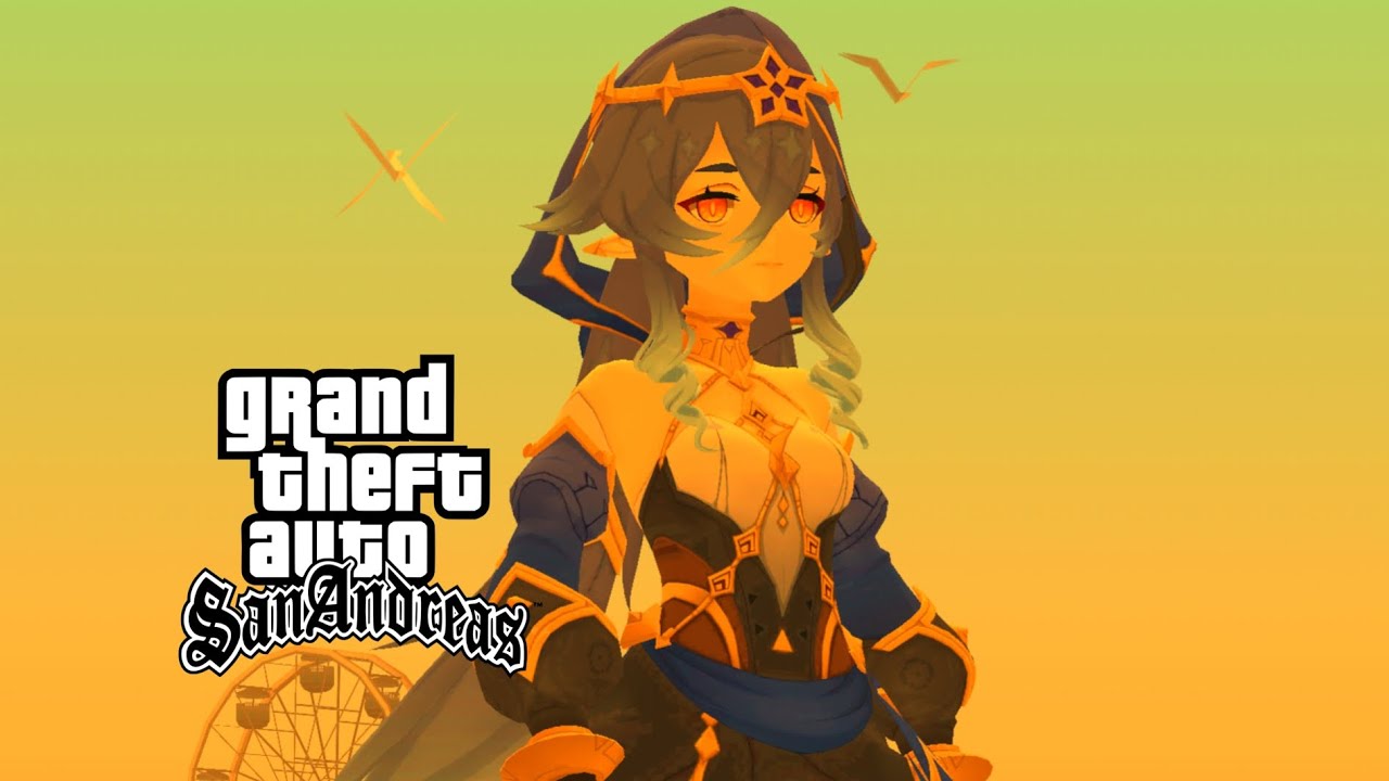 GTA SA - Layla from Genshin Impact | Skins Mods PC/Android