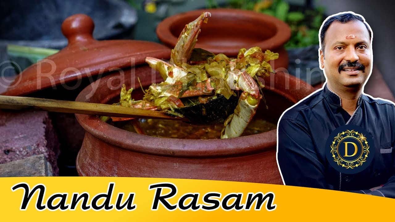 Nandu Rasam in English | Blue Swimmer Crab soup