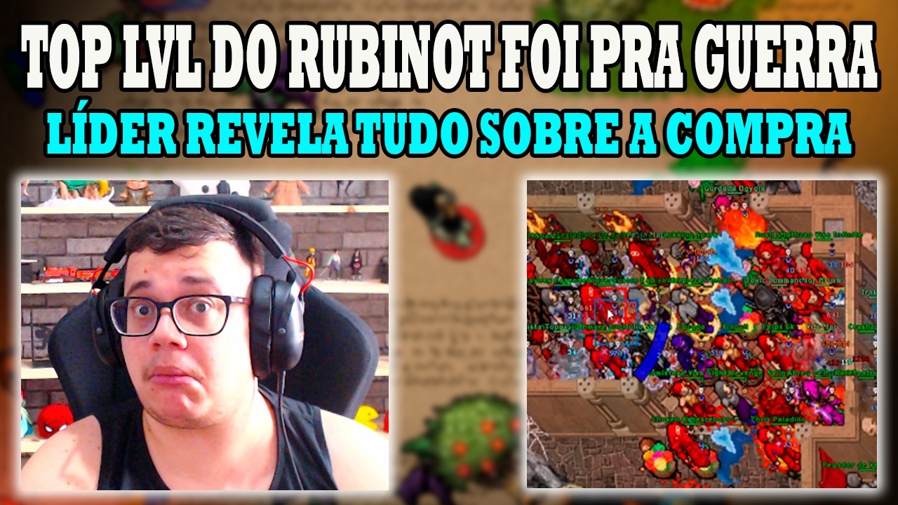 JOGADOR INVESTE MILHARES DE REAIS EM GUERRA NO RUBINOT APÓS ATUALIZAÇÃO POLÊMICA