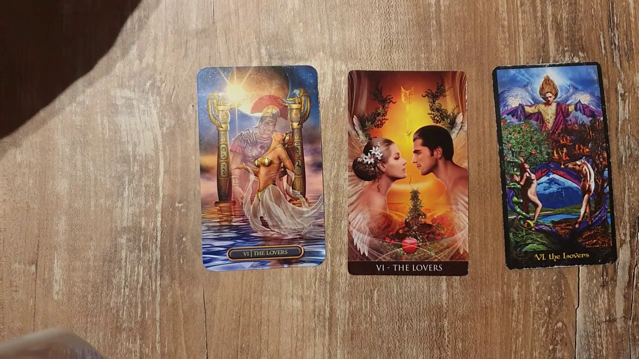 TUTORIAL TAROT # LOS ENAMORADOS #